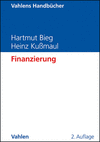 Hartmut Bieg, Heinz Kußmaul - Finanzierung