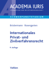 Eckart Brödermann, Joachim Rosengarten - Internationales Privat- und Zivilverfahrensrecht