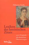 Hubertus Kudla - Lexikon der lateinischen Zitate