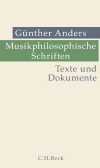 Günther Anders, Reinhard Ellensohn - Musikphilosophische Schriften