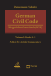 Gerhard Dannemann, Reiner Schulze, Jonathon Watson - German Civil Code Volume I