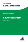 Volker Emmerich, Knut Werner Lange - Lauterkeitsrecht